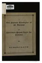 Book cover of Summa Theologica