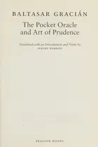 Book cover of The pocket oracle and art of prudence