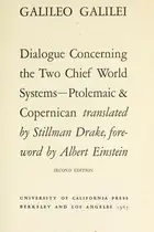 Book cover of Dialogue concerning the two chief world systems - Ptolemaic and Copernican