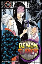 Book cover of Demon Slayer: Kimetsu no Yaiba, Vol. 16