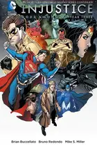 Book cover of Injustice Gods Among Us. Year three. Volume 1