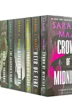 Book cover of Throne Of Glass Series Collection 8 Books Set By Sarah J. Maas NEW COVER (Crown of Midnight, Heir of Fire, Queen of Shadows, Empire of Storms, Tower of Dawn, Kingdom of Ash & MORE!)