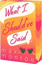 Book cover of What I Should've Said
