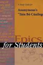 Book cover of A Study Guide for Anonymous's "Tain Bo Cuailnge"