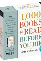Book cover of 1000 Books to Read Before You Die Page-A-Day Calendar 2021