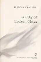 Book cover of A City of Broken Glass
