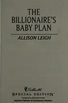 Book cover of The Billionaire's Baby Plan
