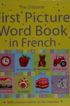 Book cover of First picture word book in French