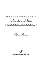 Book cover of Naughty in Nice