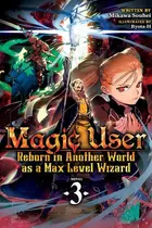 Book cover of Magic User: Reborn in Another World as a Max Level Wizard (Light Novel) Vol. 3