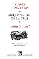 Book cover of Obras completas, I. Lírica personal