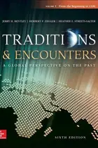Book cover of Traditions & Encounters Volume 1 From the Beginning to 1500