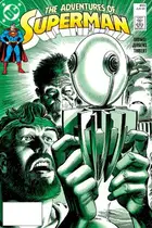 Book cover of Adventures of Superman (1986-2006) #455