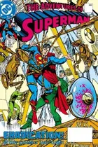 Book cover of Adventures of Superman (1986-2006) #460