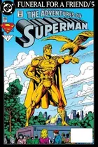 Book cover of Adventures of Superman (1986-2006) #499