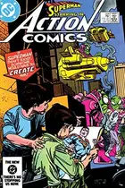 Book cover of Action Comics (1938-2011) #554