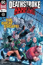 Book cover of Deathstroke (2016-2020), #40, April 2019: Arkham, Part 5