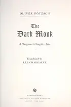 Book cover of The dark monk