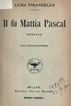 Book cover of Il fu Mattia Pascal