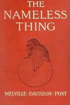 Book cover of The Nameless Thing