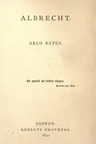 Book cover of Albrecht