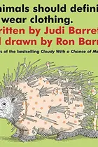 Book cover of Animals Should Definitely Not Wear Clothing.