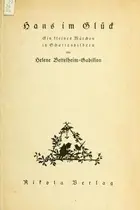 Book cover of Hans im Glück