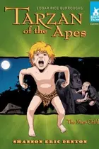 Book cover of Tarzan of the Apes Tale #1 the Man-Child