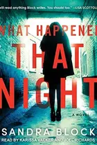 Book cover of What Happened That Night