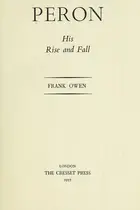 Book cover of Perón