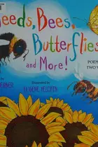 Book cover of Seeds, bees, butterflies, and more!