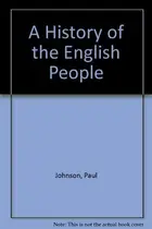 Book cover of A History of the English People