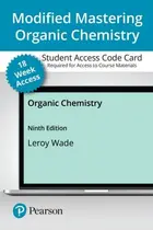 Book cover of Modified Mastering Chemistry with Pearson eText -- Access Card -- for Organic Chemistry