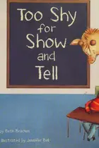 Book cover of Too shy for show and tell