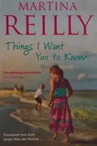 Book cover of Things I Want You to Know