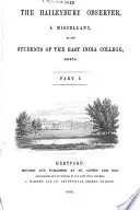 Book cover of The Haileybury observer