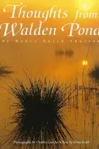 Book cover of Thoughts from Walden Pond by Henry David Thoreau