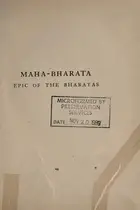 Book cover of Maha-bharata