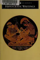 Book cover of Hippocratic Writings