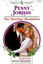 Book cover of The Marriage Resolution
