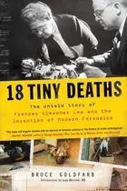 Book cover of 18 Tiny Deaths