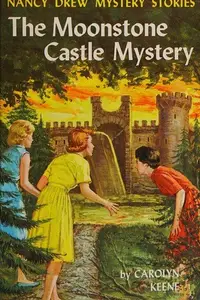 Book cover of The Moonstone Castle mystery