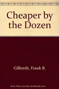 Book cover of Cheaper by the Dozen