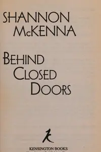 Book cover of Behind Closed Doors