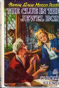 Book cover of The clue in the jewel box