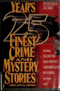 Book cover of The Year's 25 Finest Crime and Mystery Stories