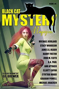 Book cover of Black Cat Mystery Magazine #9