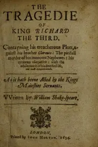 Book cover of Richard III