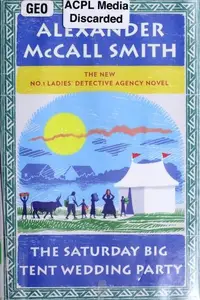 Book cover of The Saturday Big Tent Wedding Party