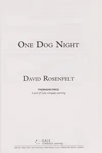 Book cover of One Dog Night